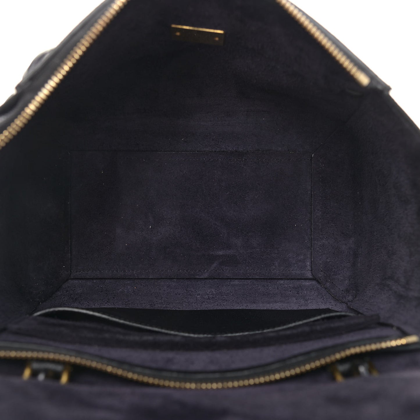 Grained Calfskin Micro Belt Bag Black