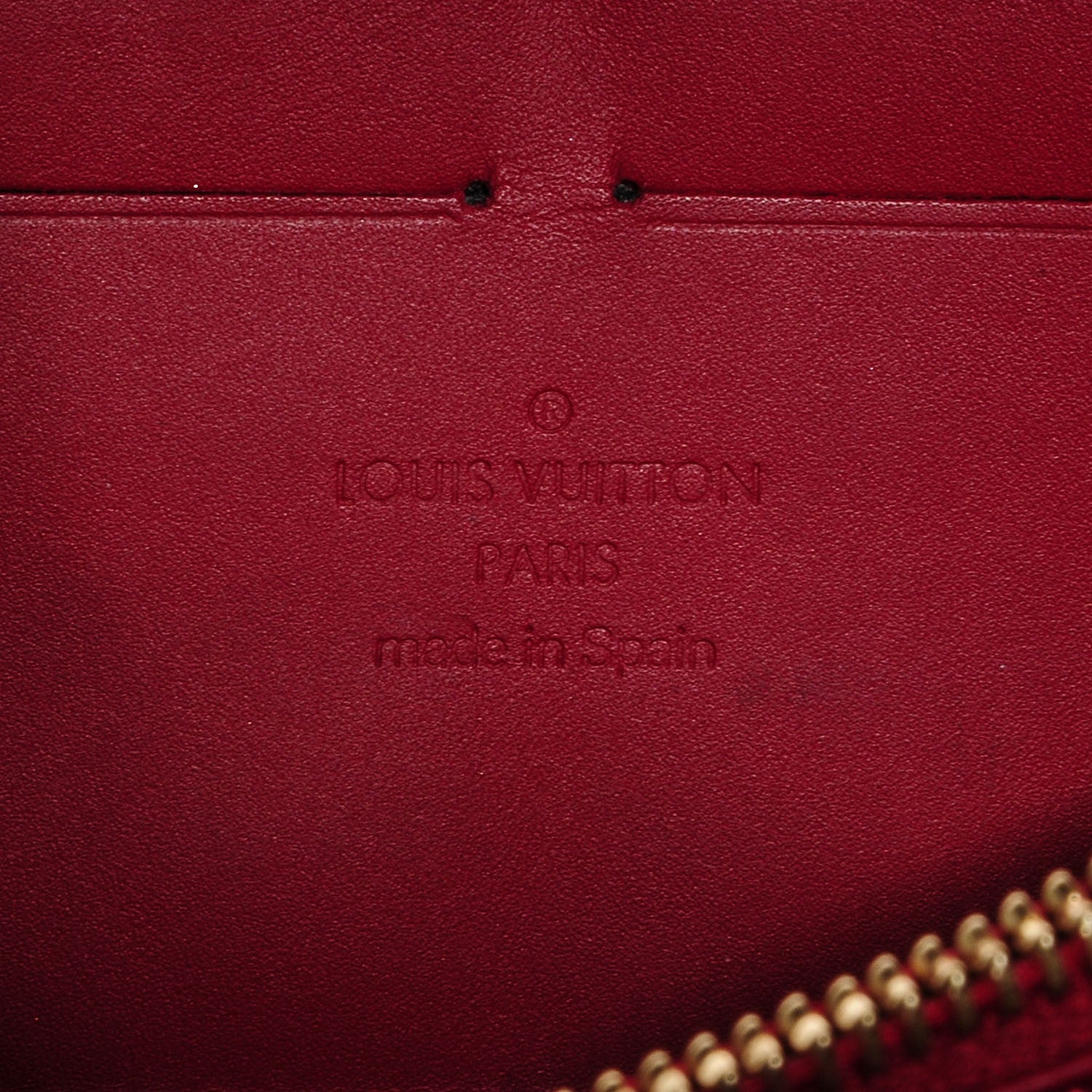 Louis Vuitton Vernis Zippy Wallet Pomme D'Amour 6 of 8