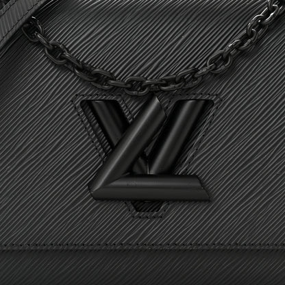 Louis Vuitton Epi Twist Shoulder Bag MM Matte Black 7 of 14