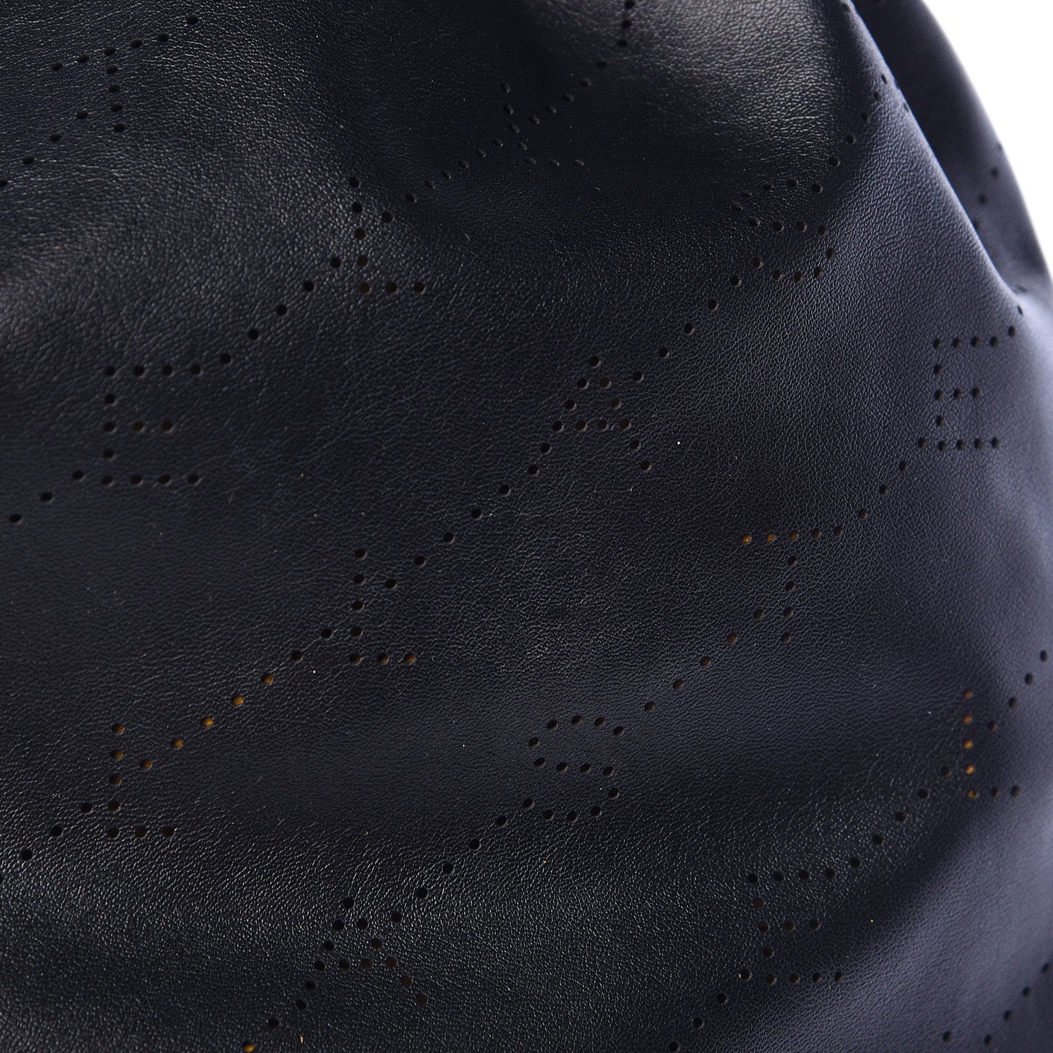 Stella McCartney Eco Alter Nappa Perforated Logo Drawstring Backpack Black 13 of 13