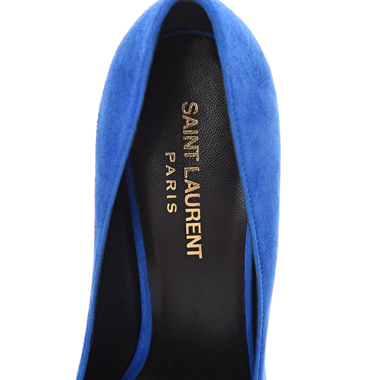 Saint Laurent Suede Classic Paris 105 Escarpin Pumps 36 Elettrico 7 of 8