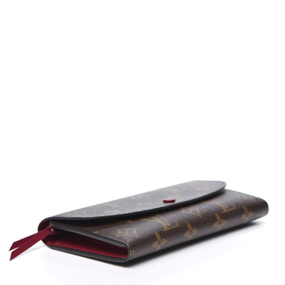 Louis Vuitton Monogram Emilie Wallet Fuchsia 3 of 10