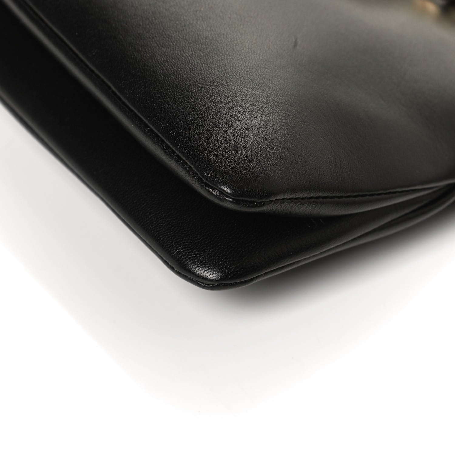 Chloe Supple Lambskin Small Faye Soft Zippered Shoulder Bag Black 11 of 14