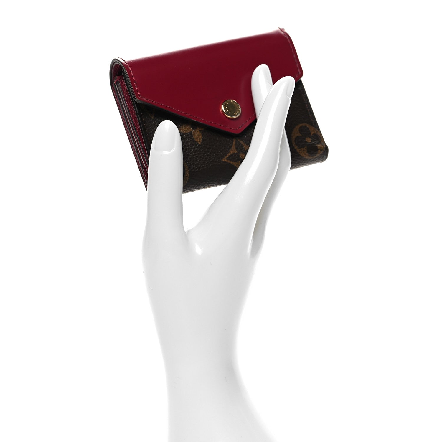 Louis Vuitton Monogram Zoe Wallet Fuchsia 2 of 10