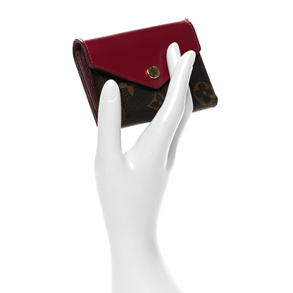 Louis Vuitton Monogram Zoe Wallet Fuchsia 2 of 10