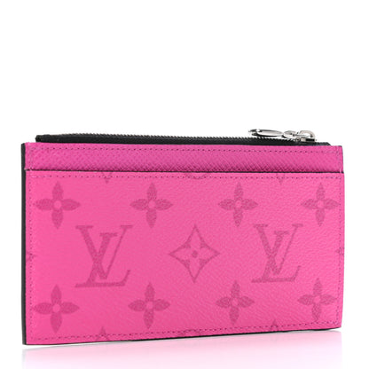 Louis Vuitton Taigarama Coin Card Holder Fuchsia 2 of 4