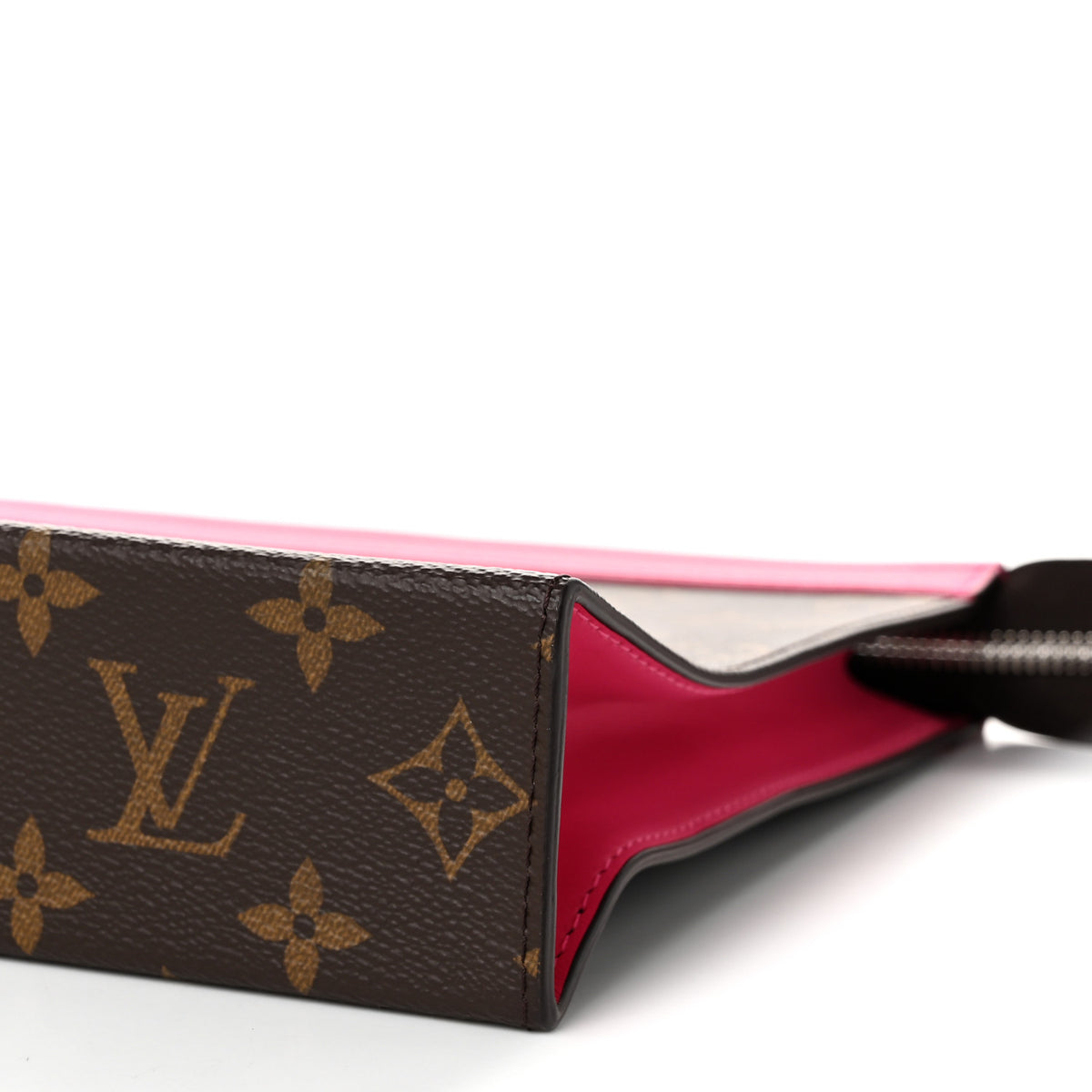 Monogram Macassar Pochette Voyage MM Fuchsia
