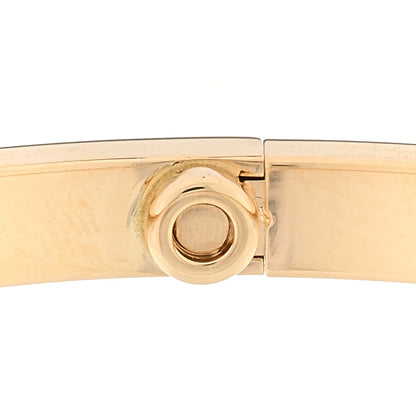 Cartier 18K Yellow Gold Small LOVE Bracelet 17 5 of 8