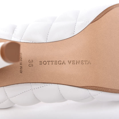 Bottega Veneta Nappa Matelasse Padded Dream Pumps 36 Optic White 8 of 8
