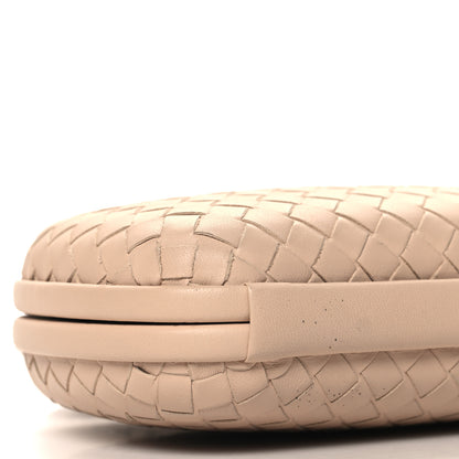 Bottega Veneta Nappa Intrecciato Chain Knot Clutch Mink 8 of 9