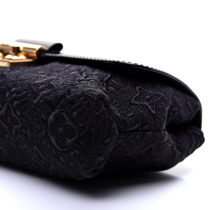 Louis Vuitton Satin Dentelle Pochette Black 7 of 10