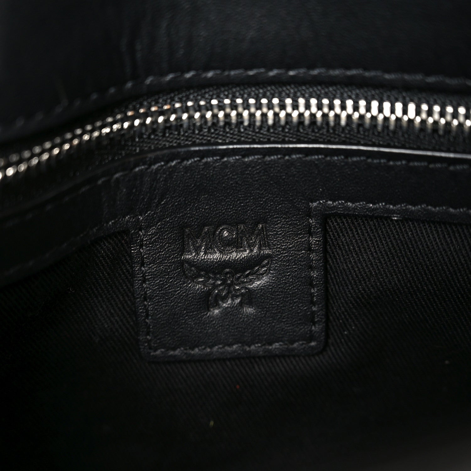 MCM Visetos Small Millie Crossbody Belt Bag Black 10 of 17