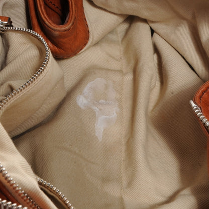 Chloe Leather Paddington Satchel Camel 8 of 10