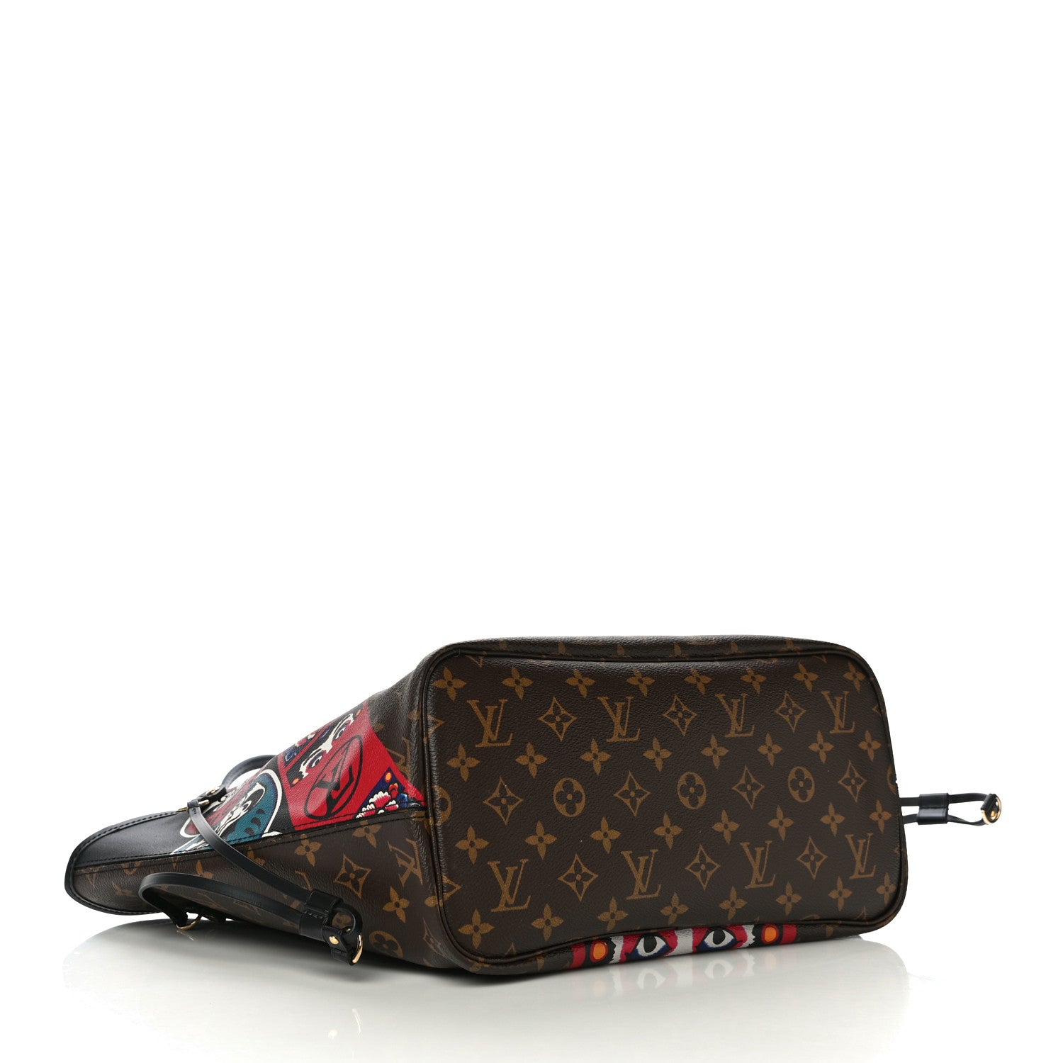 Louis Vuitton Monogram Kabuki Neverfull MM 4 of 9