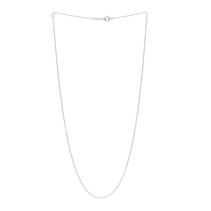 Tiffany Platinum Chain Necklace 18" 3 of 6