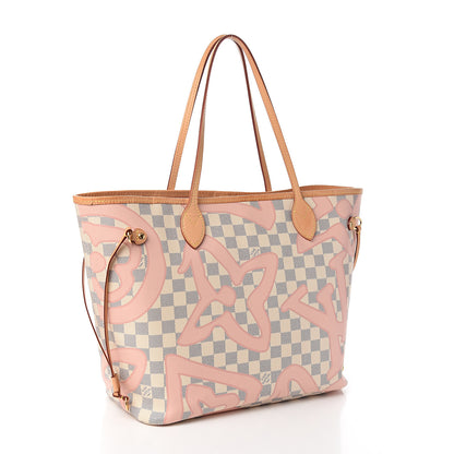 Louis Vuitton Damier Azur Tahitienne Neverfull MM 2 of 11