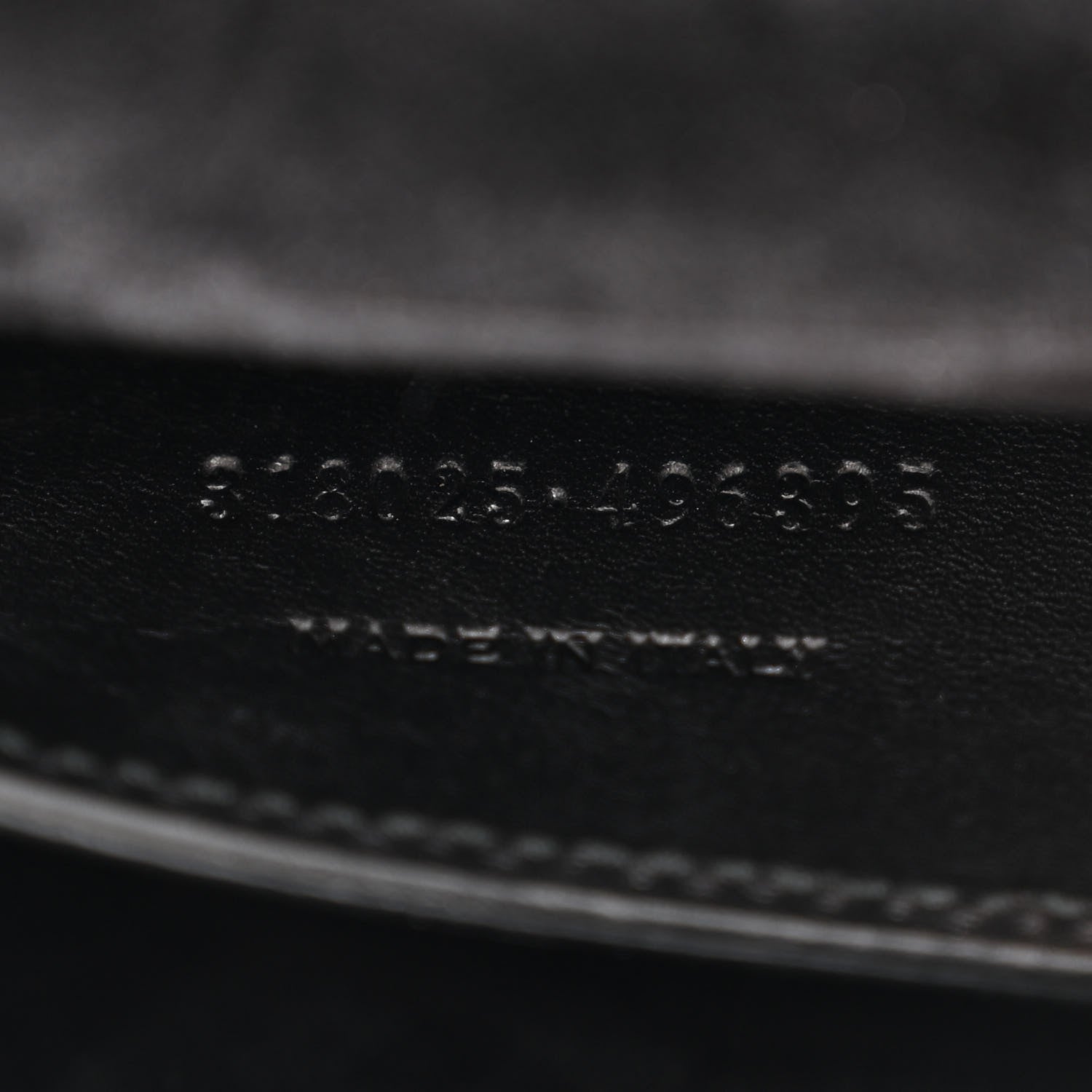 Saint Laurent Suede Medium Classic Lulu Bag Black 7 of 11