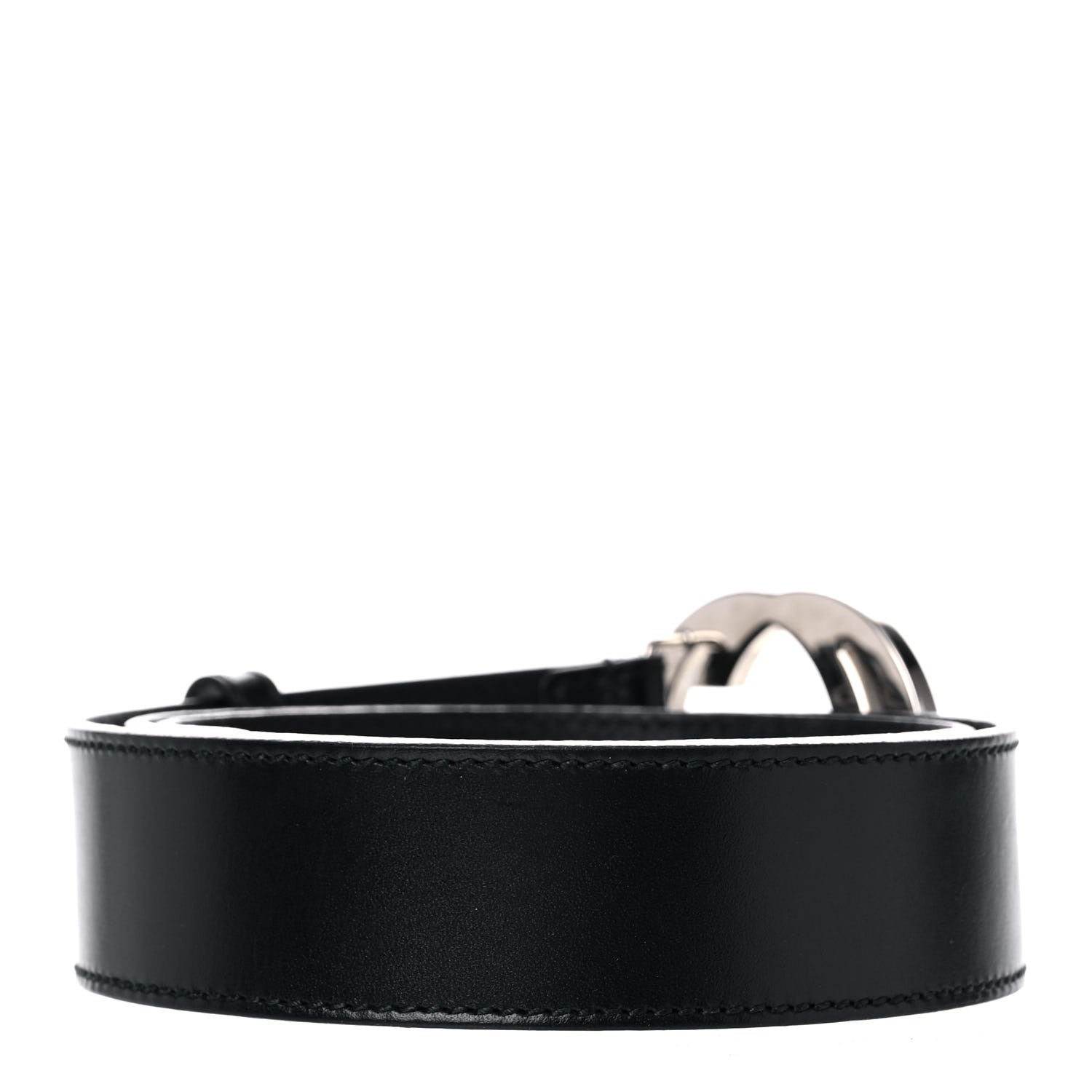 Gucci Calfskin Interlocking G 40mm Belt 90 36 Black 2 of 10