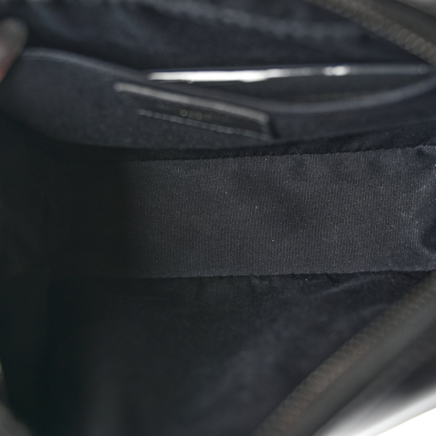 Calfskin Matelasse Monogram Monochrome Lou Camera Bag Black