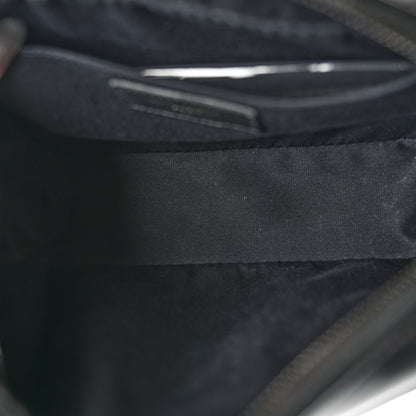 Saint Laurent Calfskin Matelasse Monogram Monochrome Lou Camera Bag Black 4 of 9