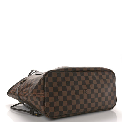 Louis Vuitton Damier Ebene Neo Neverfull MM Rose Ballerine 5 of 10