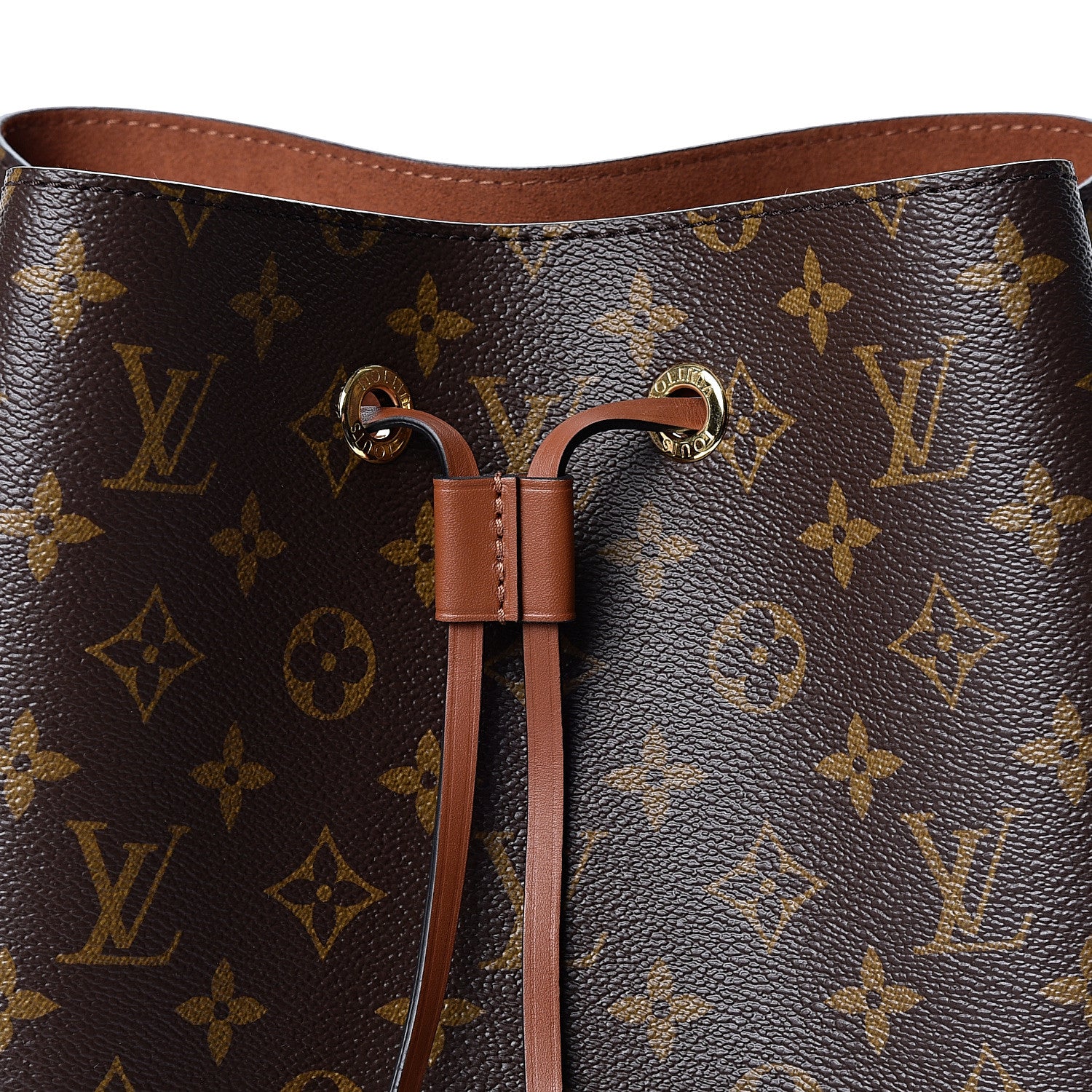 Louis Vuitton Monogram Neonoe MM Caramel 6 of 8