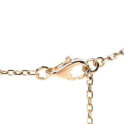 Van Cleef & Arpels 18K Yellow Gold Mother of Pearl Vintage Alhambra Pendant Necklace 5 of 5