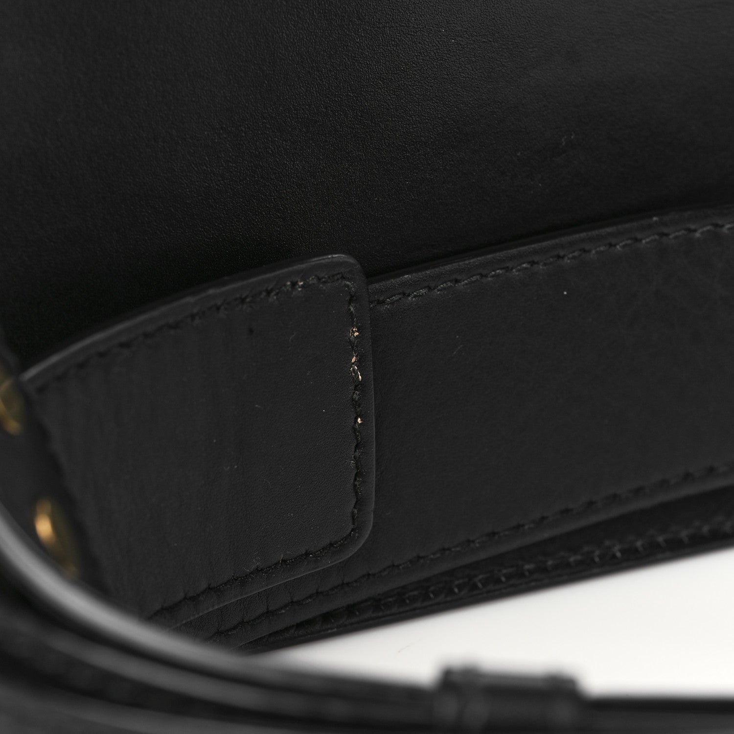Christian Dior Smooth Calfskin Dio(r)evolution Flap Bag Black 8 of 8