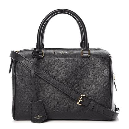Louis Vuitton Empreinte Speedy Bandouliere 25 NM Black 1 of 7