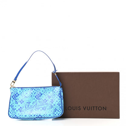 Louis Vuitton Cosmic Blossom Pochette Accessories Blue 10 of 10