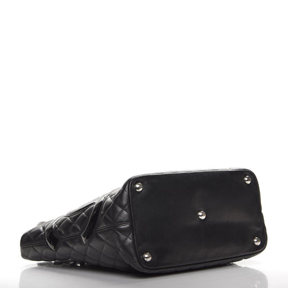Chanel Calfskin Quilted Large Cambon Tote Black 4 of 9