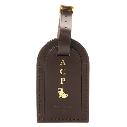Louis Vuitton Calfskin Luggage Tag Ebene 1 of 4