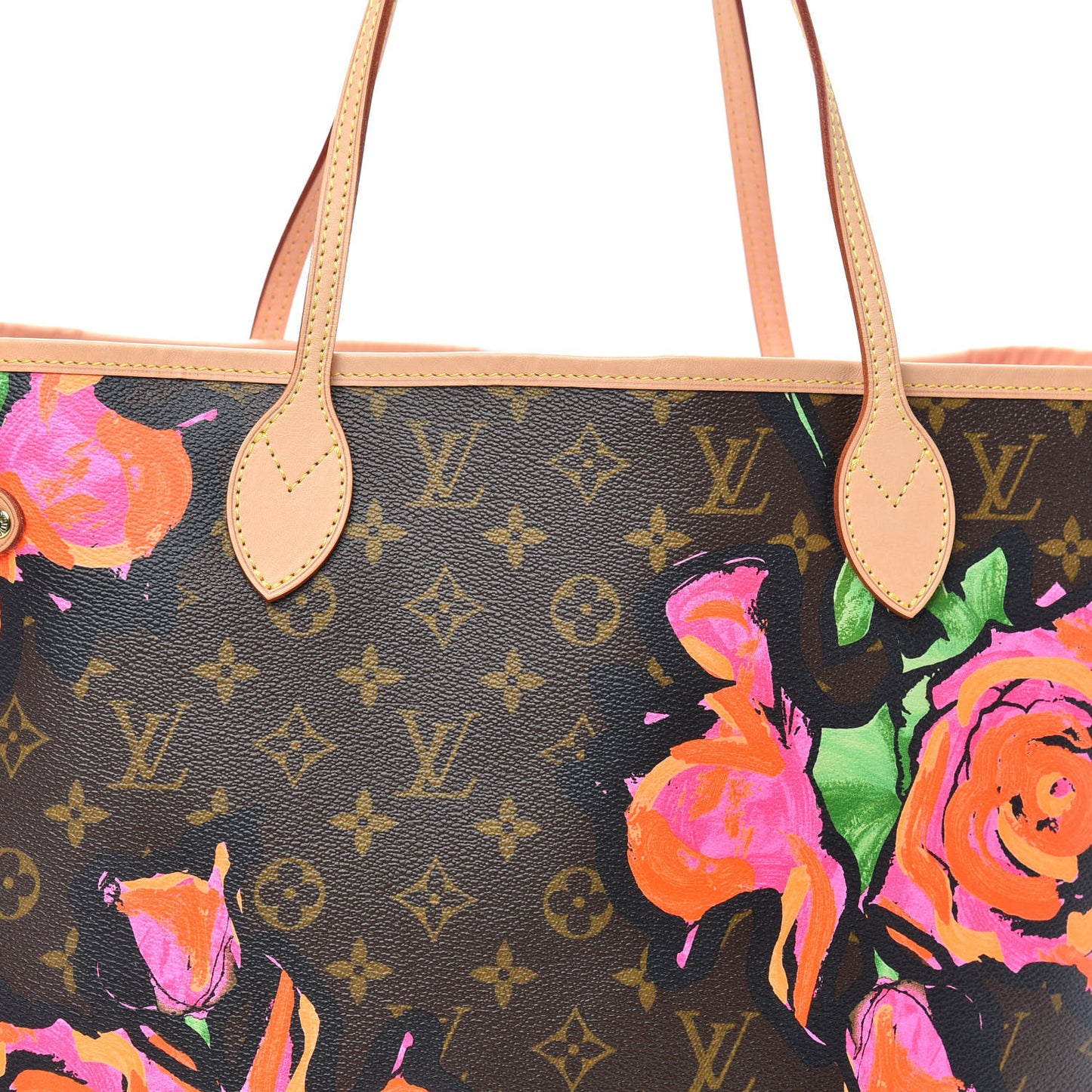 Monogram Roses Neverfull MM