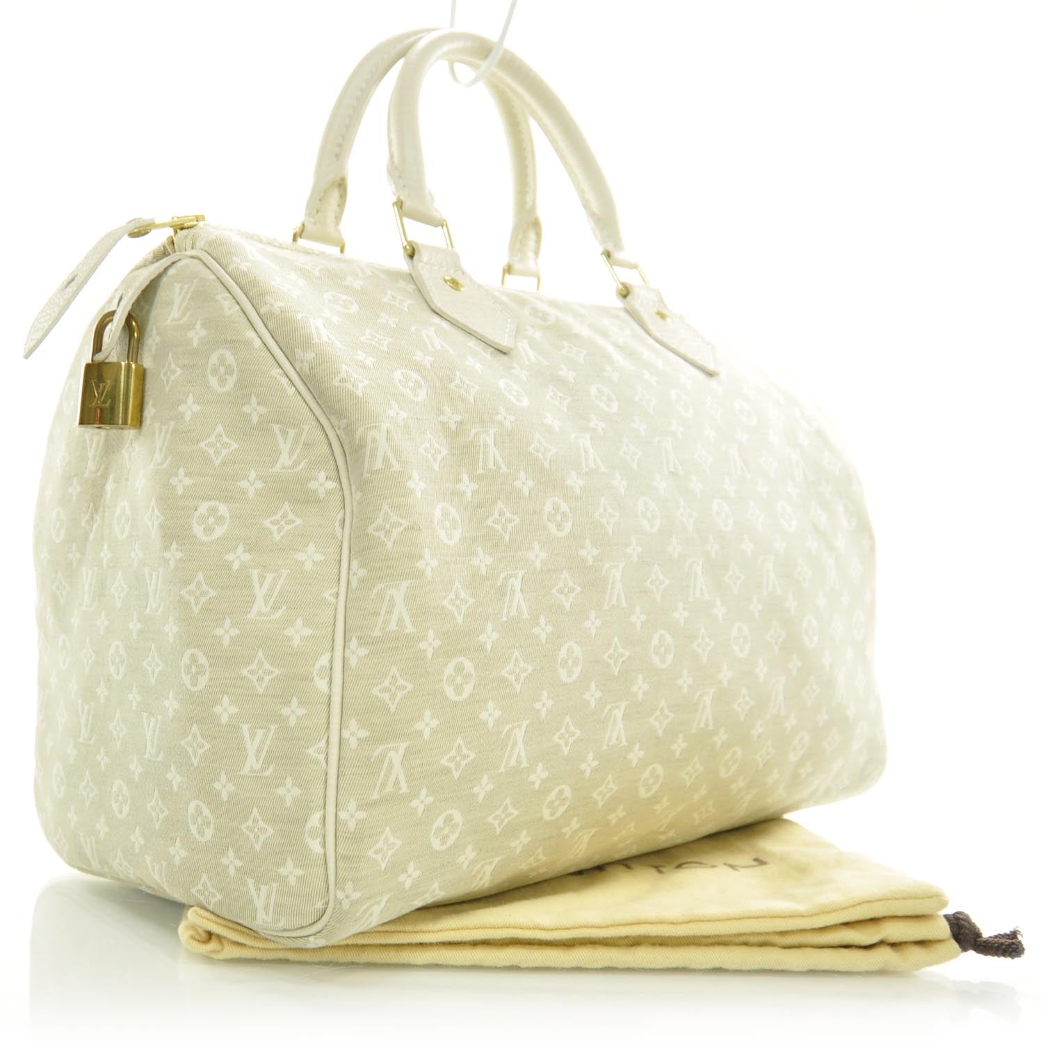 Louis Vuitton Mini Lin Speedy 30 Dune 3 of 8