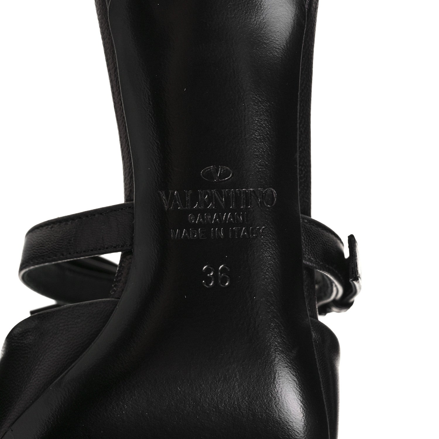 Valentino Garavani Nappa French Bow 45mm Mules 36 Black 7 of 9