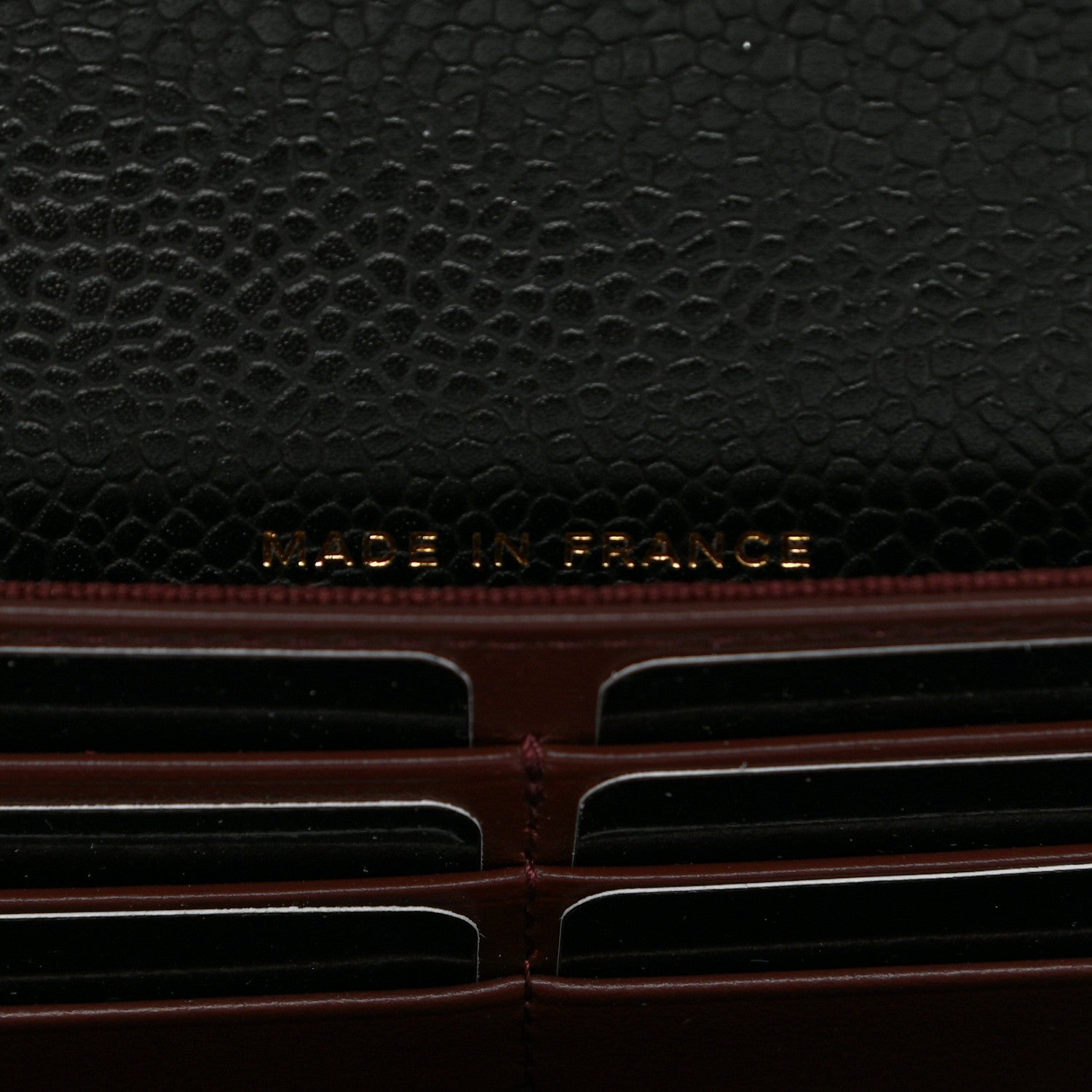 Chanel Caviar Quilted Large Gusset Flap Wallet Black 7 of 9