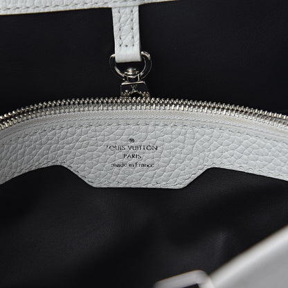 Louis Vuitton Taurillon Capucines MM Cloudy Black 6 of 10