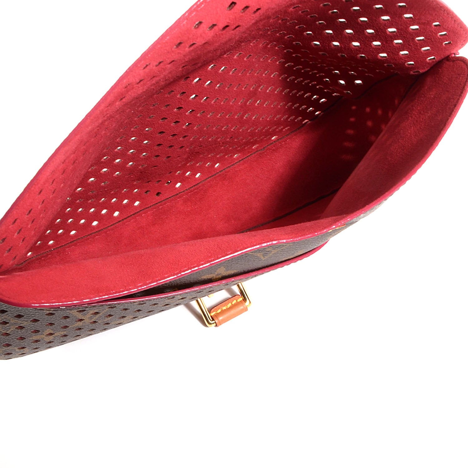 Louis Vuitton Monogram SC Flore Clutch Saumur Corail 4 of 6