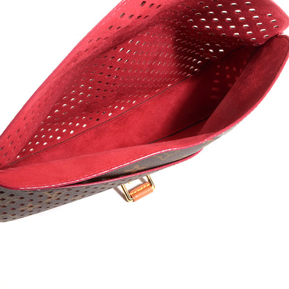 Louis Vuitton Monogram SC Flore Clutch Saumur Corail 4 of 6