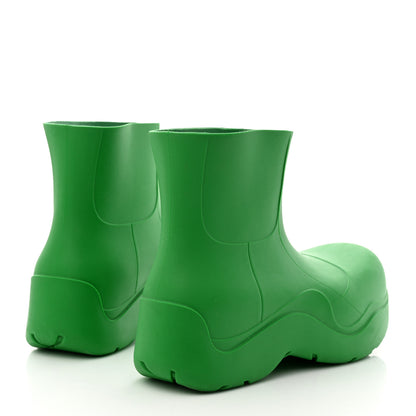 Bottega Veneta Rubber Puddle Ankle Boots 38 Grass 4 of 8