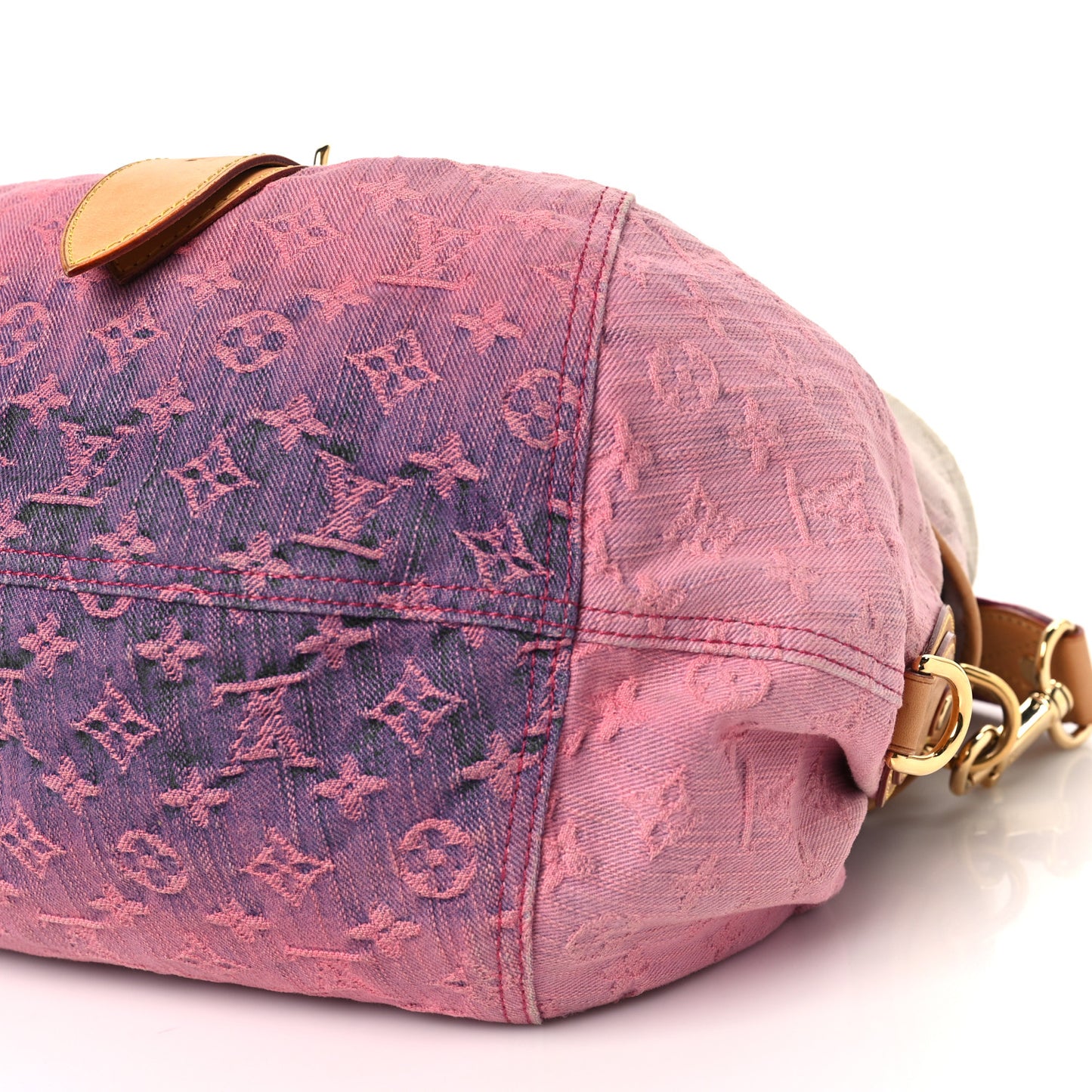 LOUIS VUITTON Denim Sunshine NM Messenger Rouge Fauviste