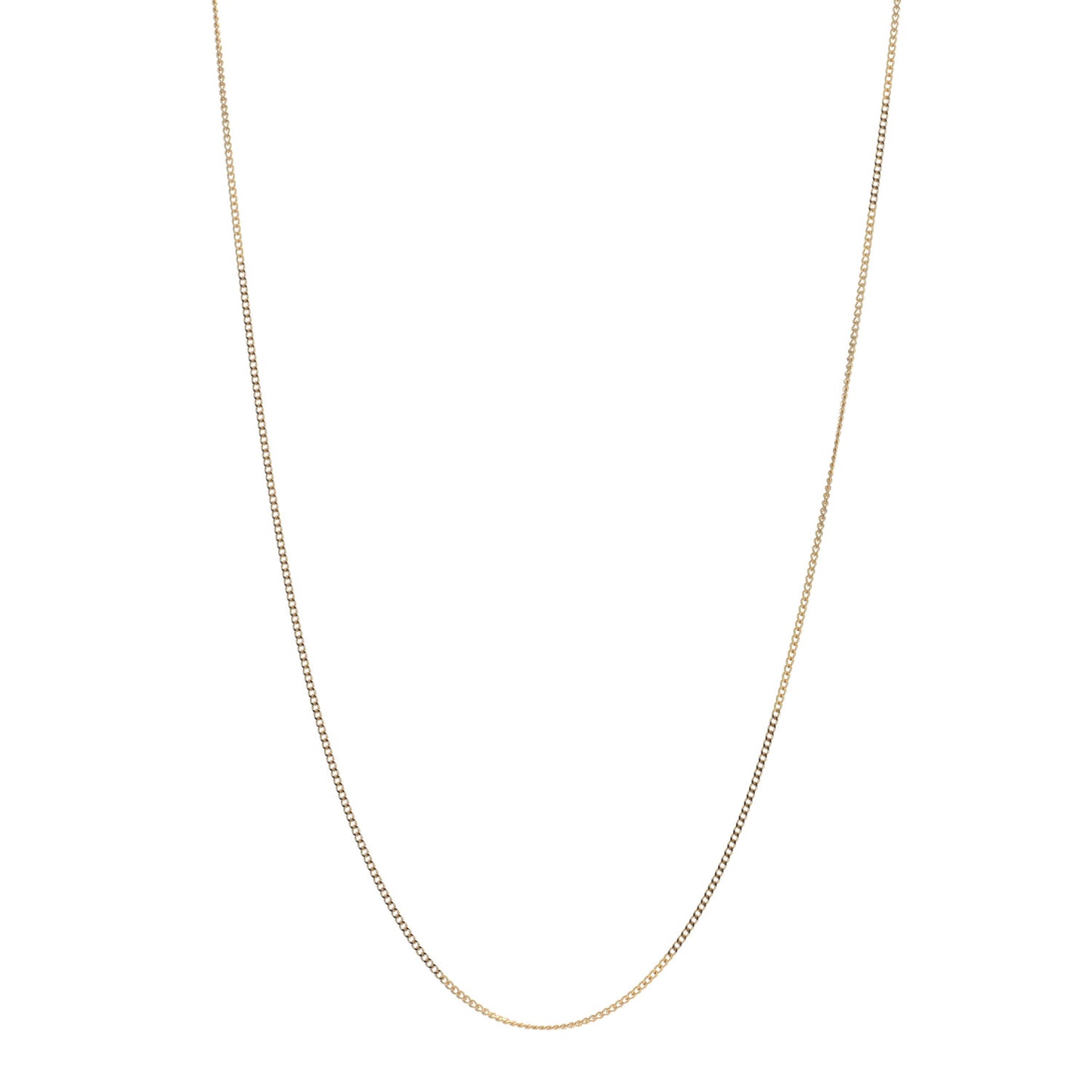 18K Yellow Gold Chain Necklace