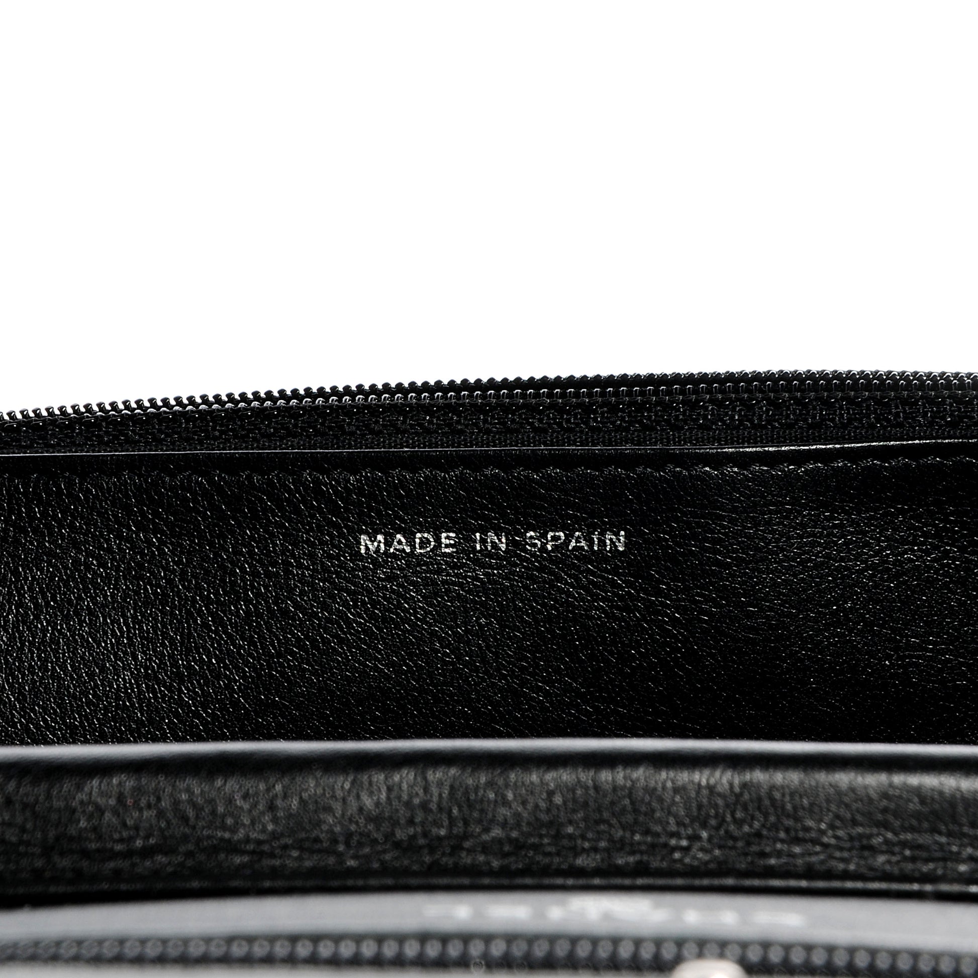 Chanel Caviar Timeless CC Wallet on Chain WOC Black 7 of 9