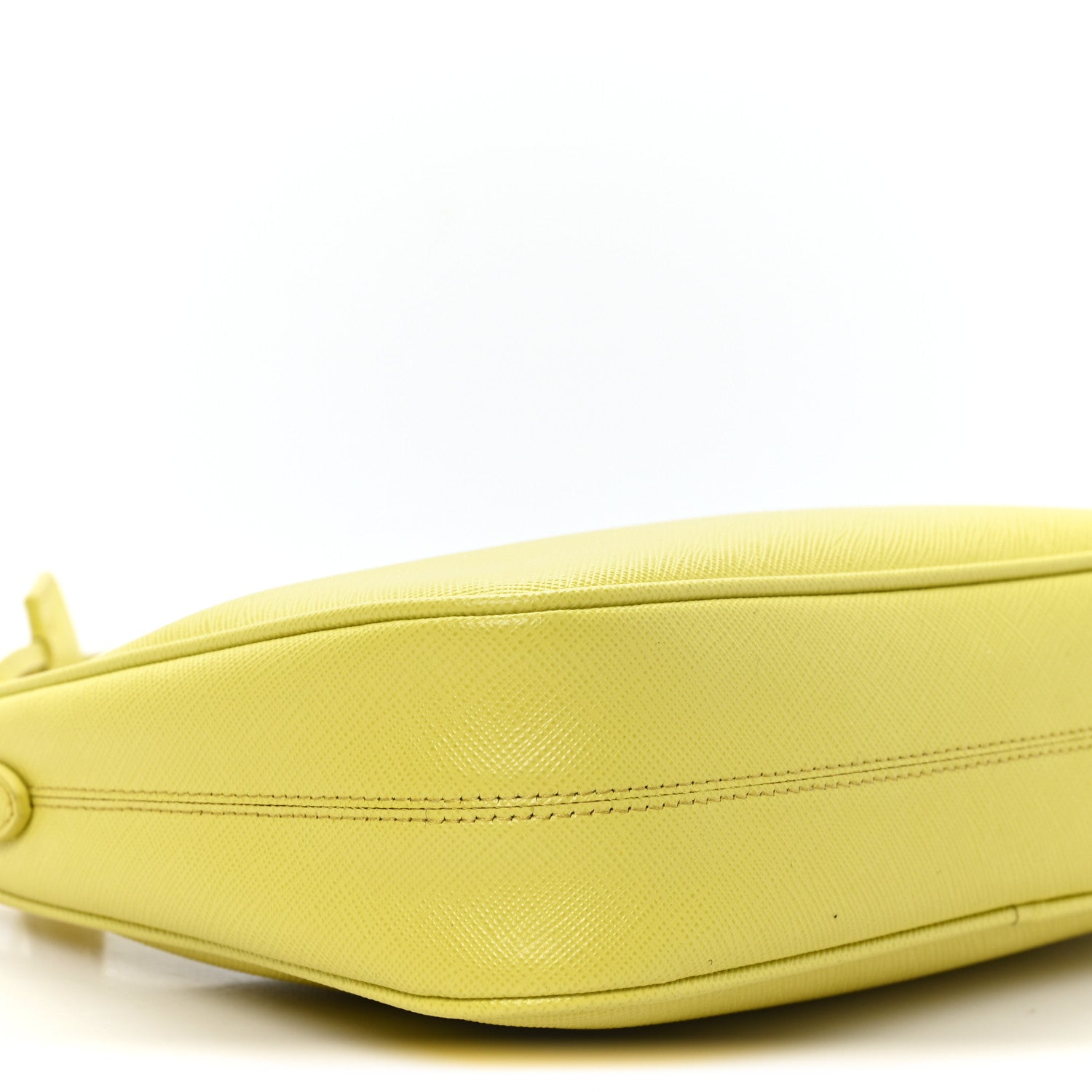 Prada Saffiano Lux Mini Re-Edition Shoulder Bag Cedro 9 of 10