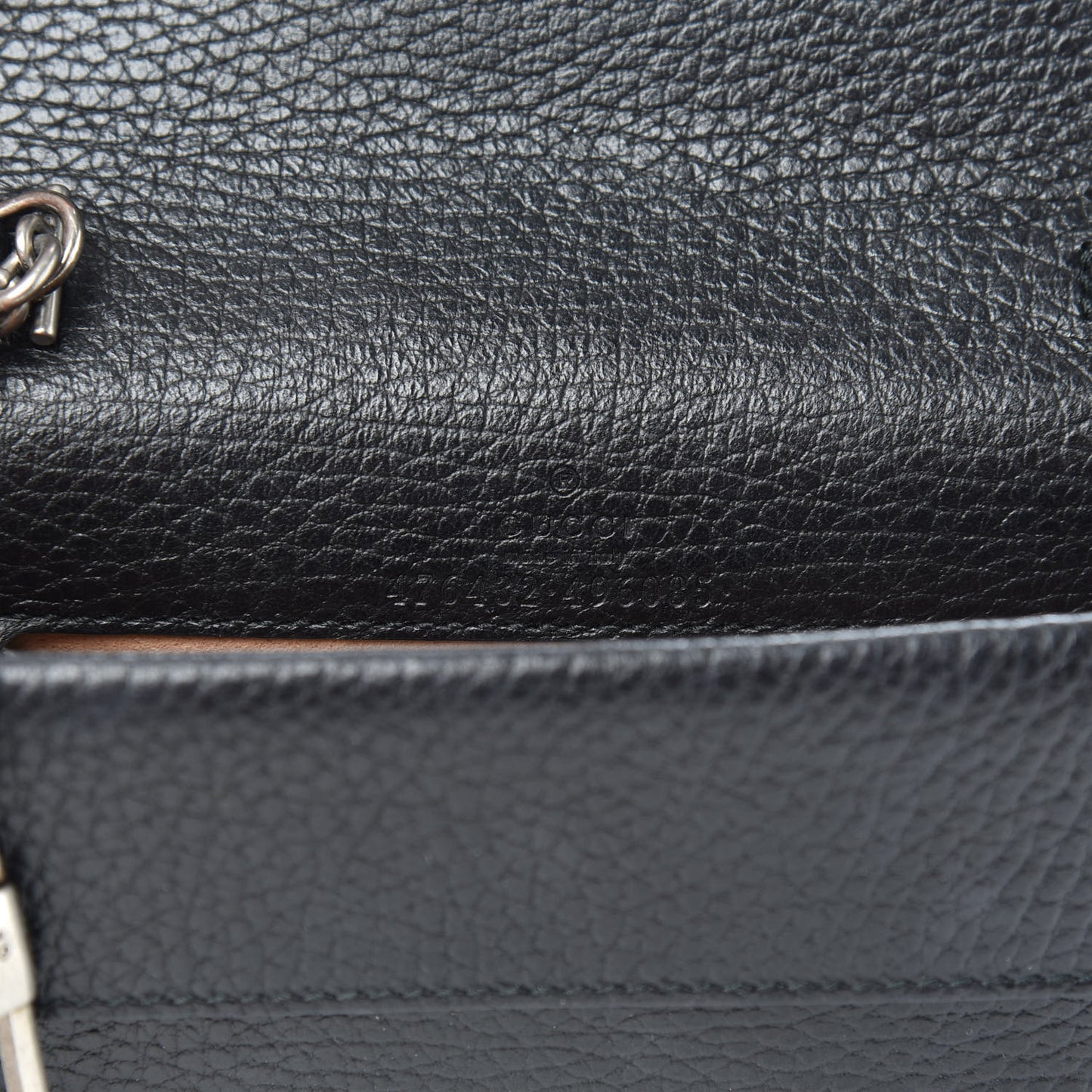 Calfskin Super Mini Dionysus Shoulder Bag Black