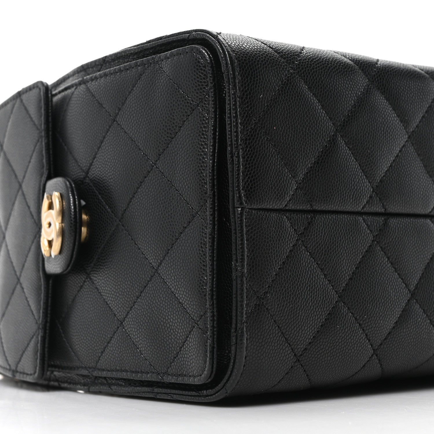 Chanel Caviar Quilted Small Chanel 25 Handbag Black 9 of 11