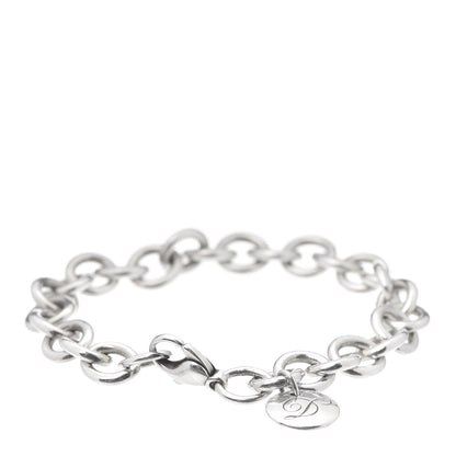Tiffany Sterling Silver Initial D Charm Bracelet 1 of 5