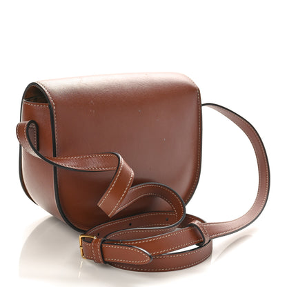 Celine Smooth Calfskin Cuir Triomphe Folco Crossbody Bag Tan 3 of 8