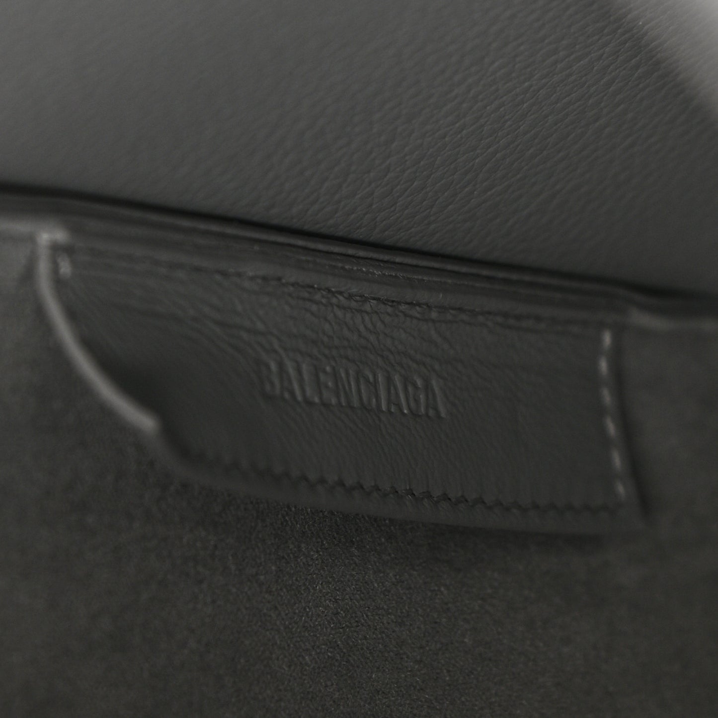 Calfskin Logo Embossed Small Tool 2.0 North-South Tote Balenciaga Grey