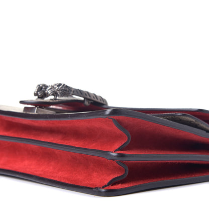 Gucci GG Supreme Monogram Small Dionysus Shoulder Bag Red 8 of 9